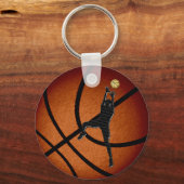 Basketbalcadeaus voor kinderen, GOEKOPE sleutelhan Sleutelhanger (Voorkant)