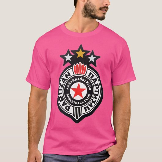 Basketbalclub Partizan Belgrado - KK Partizan - T-shirt (Voorkant)