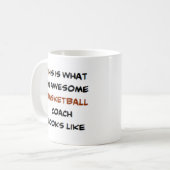 basketbalcoach, geweldige koffiemok (Voorkant links)