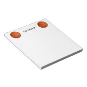 basketbalcoach notitieblok (Schuin)