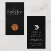 Basketbalcoach Sportsscout Visitekaartje (Voorkant / Achterkant)