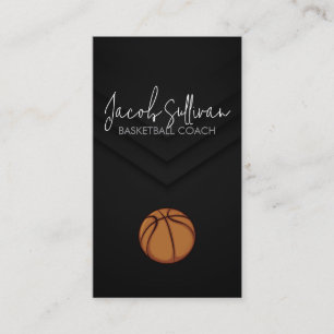 Basketbalcoach Sportsscout Visitekaartje