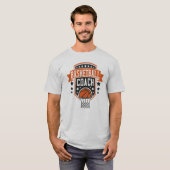 basketbalcoach t-shirt (Voorkant volledig)