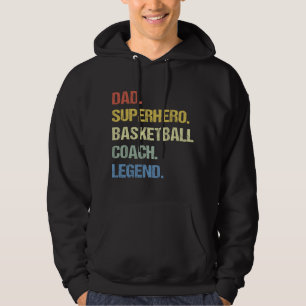 Basketbalcoach vader hoodie