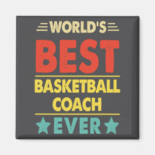 Basketbalcoach Werelds basketbalcoach Eve  Magneet