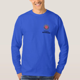 Basketbalcoach's of elk sportshirt met logo t-shirt