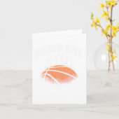  basketbaldag kaart (Gele Bloem)
