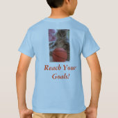 Basketbaldromen, T-shirt (Achterkant)