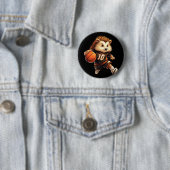 basketbalegel ronde button 5,7 cm (In situ)