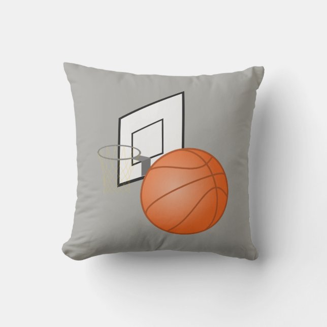Basketbalfan Kussen (Voorkant)