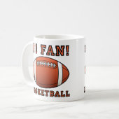 Basketbalfan Niet Grappige Mok Of Reisbug (Voorkant links)