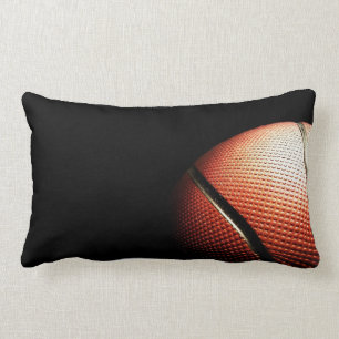basketbalfoto dicht bij kussen