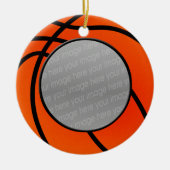 basketbalfoto ornament (Voorkant)