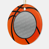 basketbalfoto ornament (Links)