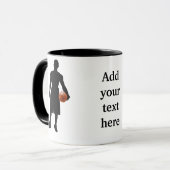 basketbalgeschenken mok (Voorkant links)