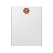 Basketbalgezicht Notitieblok (Linkerzijde)