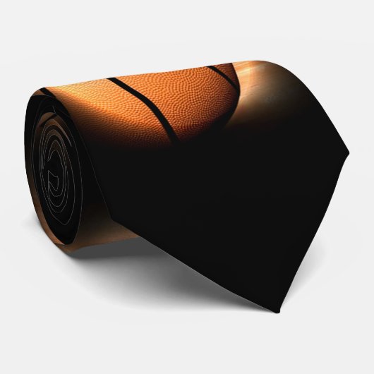 Basketbalhals Draag Stropdas (Opgerold)