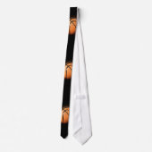 Basketbalhals Draag Stropdas (Achterkant)