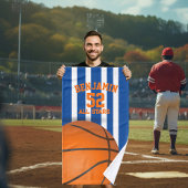 basketbalhanddoek, badhanddoek handdoek