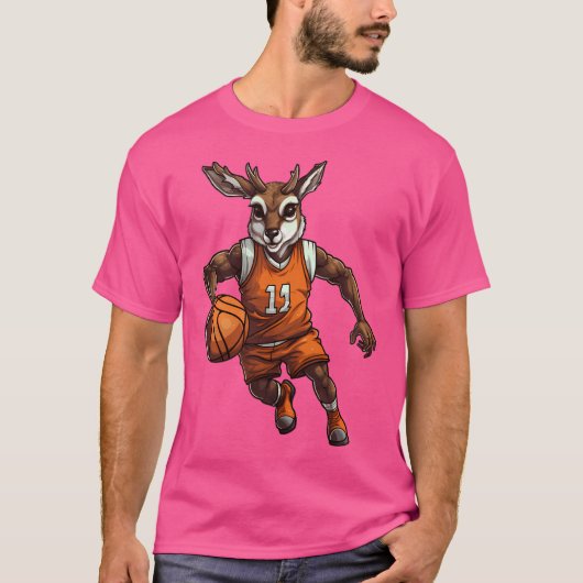 basketbalhert t-shirt (Voorkant)