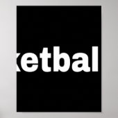 basketbalhub poster (Voorkant)