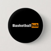 basketbalhub ronde button 5,7 cm (Voorkant)