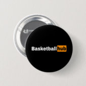 basketbalhub ronde button 5,7 cm (Voorkant /achterkant)