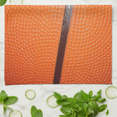 basketbalhuid theedoek (Gevouwen)