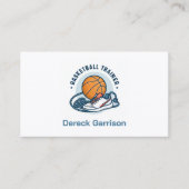 Basketbalinstructeur | Coach | Trainer Visitekaartje (Voorkant)