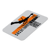 Basketbaljongen krijgt Kinder Mannen Alles wat ik Magneet (Linkerzijde)