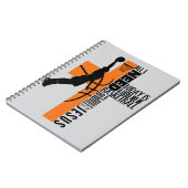 Basketbaljongen krijgt Kinder Mannen Alles wat ik  Notitieboek (Linkerzijde)