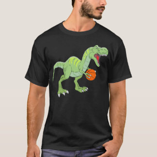 Basketbaljongens Dinosaurus Sport grappig T-shirt
