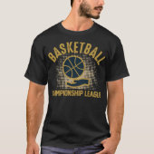 Basketbalkampioenschap T-shirt (Voorkant)
