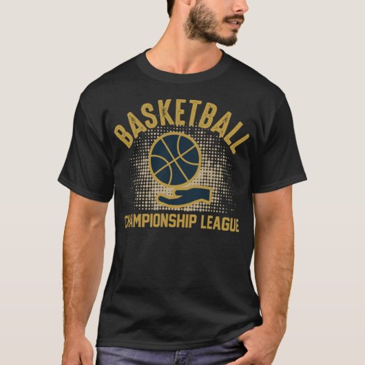 Basketbalkampioenschap T-shirt (Voorkant)