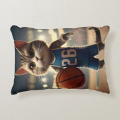 basketbalkat, accent kussen (Voorkant)