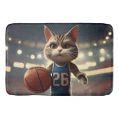 basketbalkat, badmat (Voorkant)