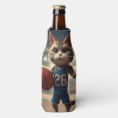 basketbalkat, flesjeskoeler (Fles Voorkant)