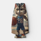 basketbalkat, flesjeskoeler (Achterkant)