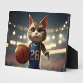 basketbalkat, fotoplaat (Zijkant)