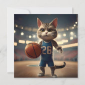 basketbalkat, kaart (Achterkant)