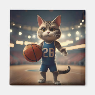 basketbalkat, magneet