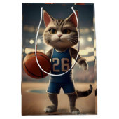 basketbalkat, medium cadeauzakje (Voorkant)