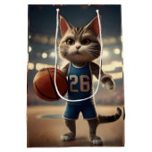 basketbalkat, medium cadeauzakje (Achterkant)