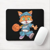 basketbalkat muismat (Met muis)
