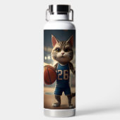 basketbalkat, waterfles (Achterkant)