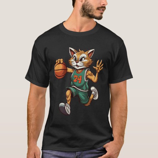 basketbalkater t-shirt (Voorkant)
