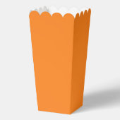 Basketbalkikker oranje popcornboxen bedankdoosjes (Achterkant)