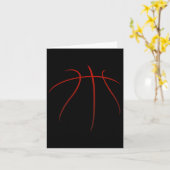 Basketbalkleding - Basketbal 2 Kaart (Gele Bloem)