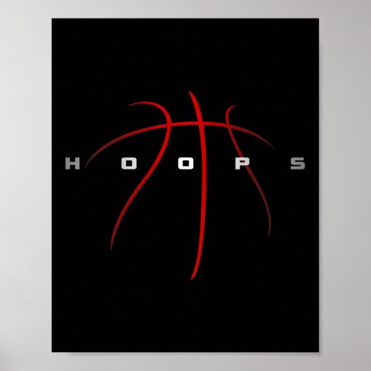Basketbalkleding - Basketbal 6 Poster (Voorkant)