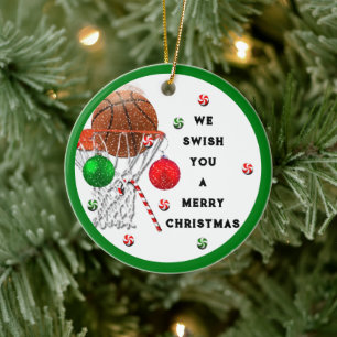 Basketball 2023 Keepomwille Ceramic Ornament